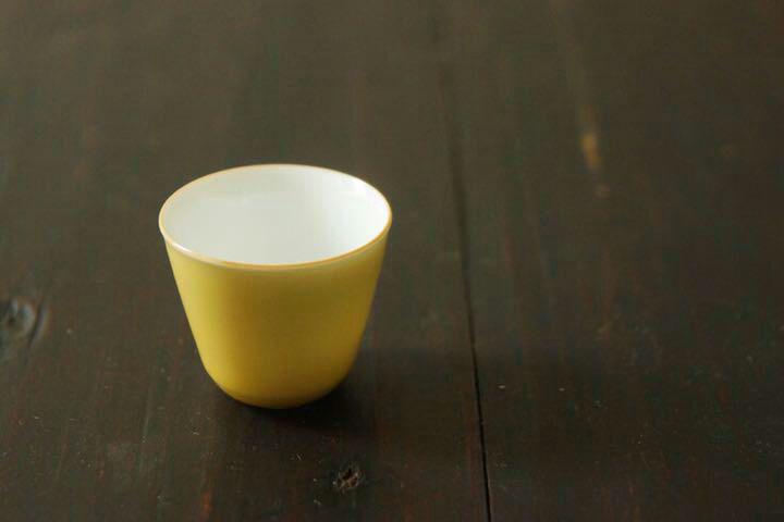 茶杯（からし色）2点セット3