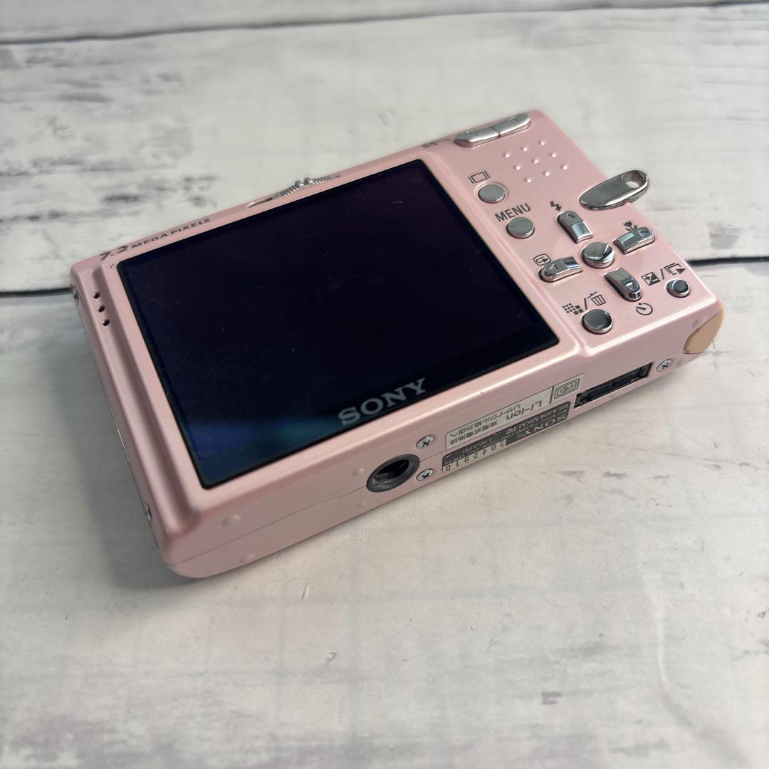 SONY DSC-T10ピンク サイバーショット デジタルカメラ - メルカリ