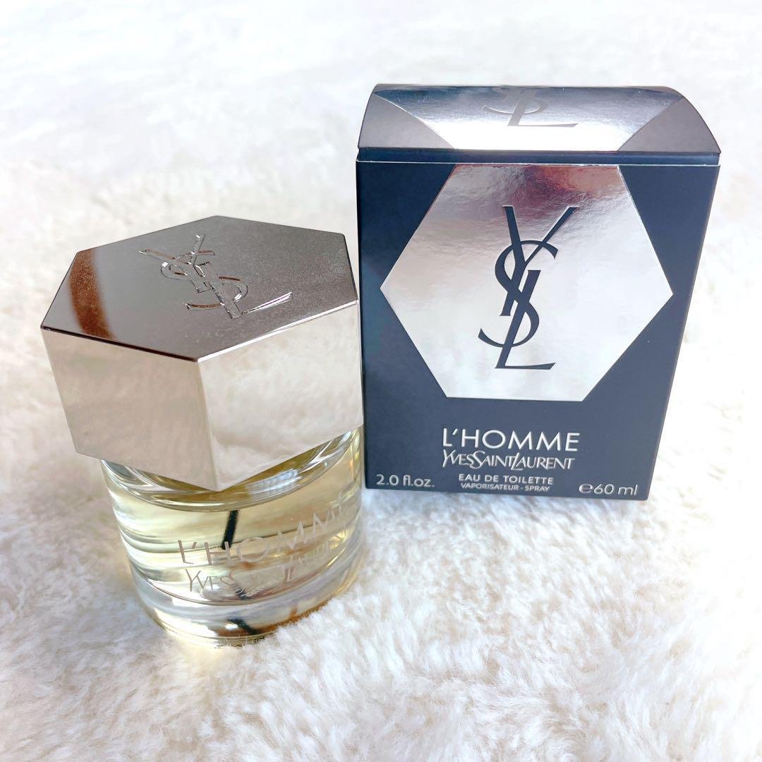☆美品 イヴサンローラン ロム・オーデトワレ 60ml - 香水(男性
