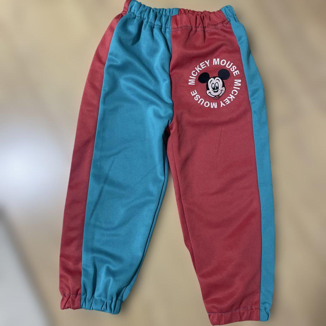 ◇新品◇ しまむら チマジロ ミッキー ジャージ 上下セット 100