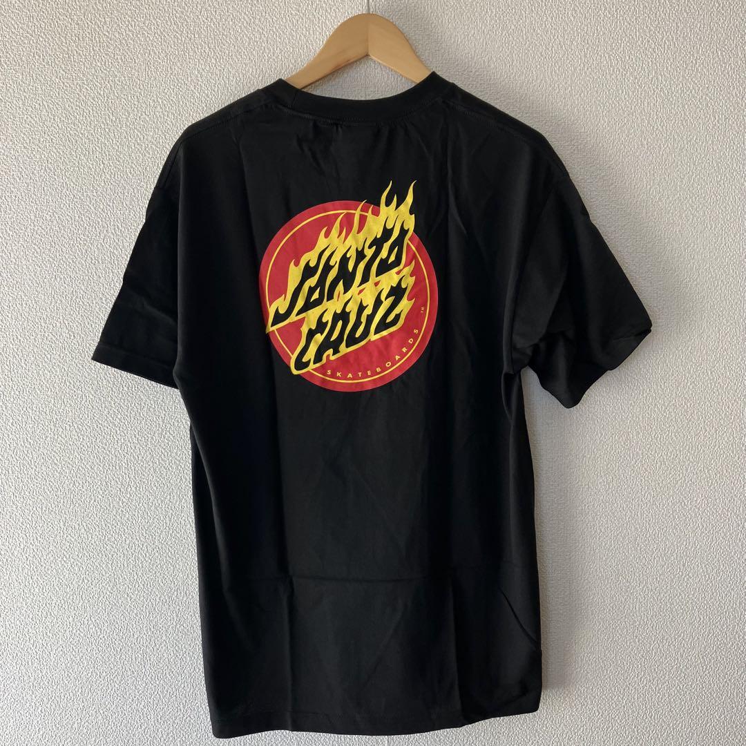 m*s様 未使用　SANTA CRUZ NHS 黒タグ　フレイムロゴ　Tシャツ