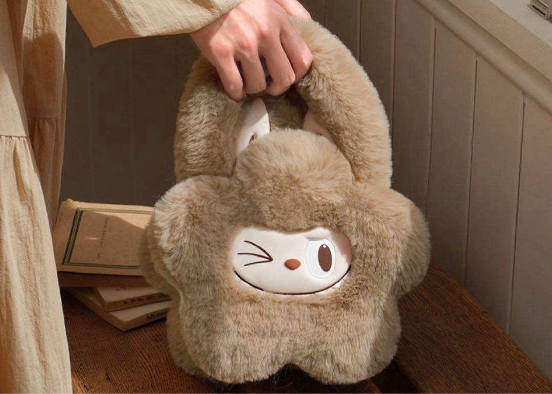 THE MONSTERS Classic Series-Plush Flower Bag Blue