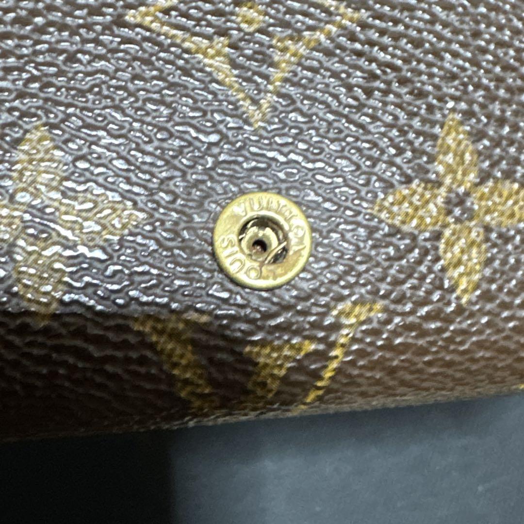 ④☆良品☆ モノグラム♪Ｌ字型ファスナー財布