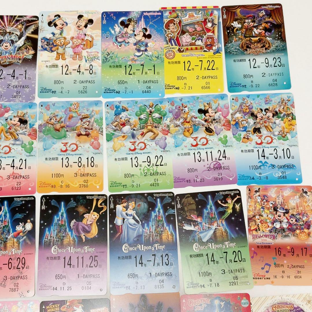 ディズニー リゾートライン フリーきっぷ おまとめ 35枚