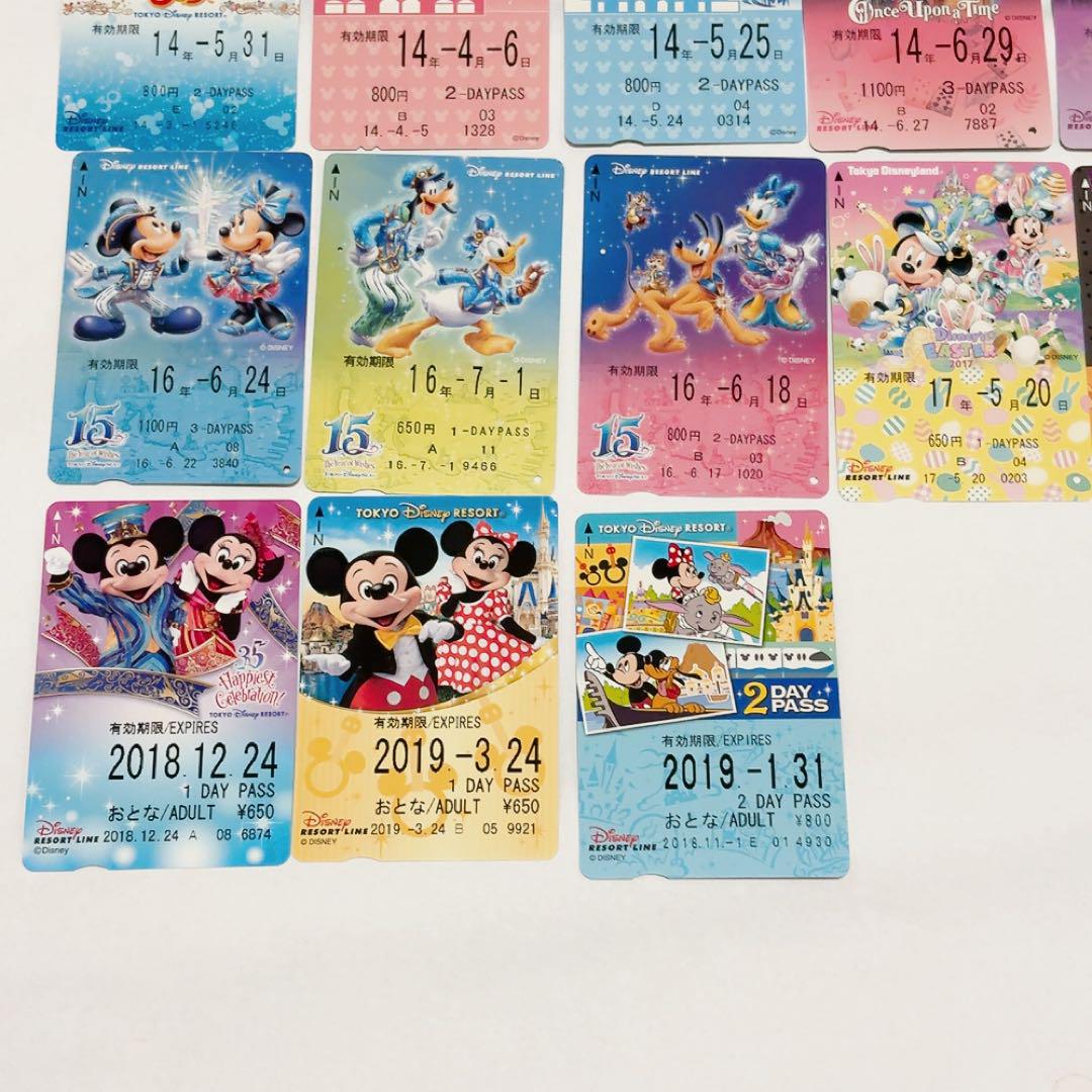 ディズニー リゾートライン フリーきっぷ おまとめ 35枚