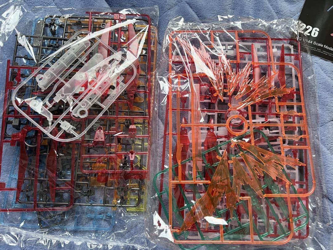 HG ハイネ専用デスティニーガンダム クリアカラーセット