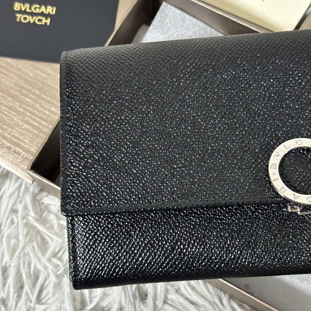 新品未使用✨BVLGARI ブルガリ　30414 ロングウォレット　クリップ