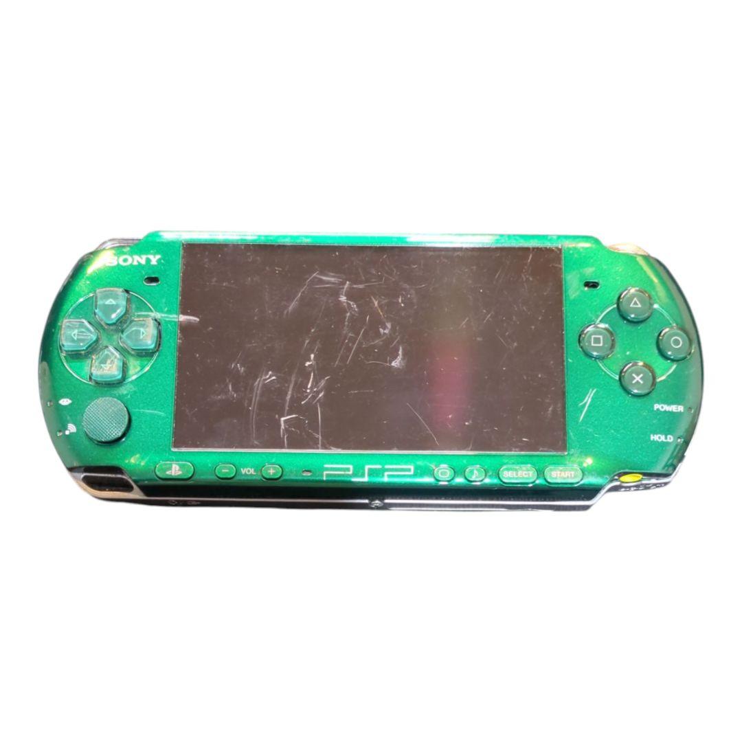 [動作確認済] 限定版 PSP-3000 スピリティッドグリーン