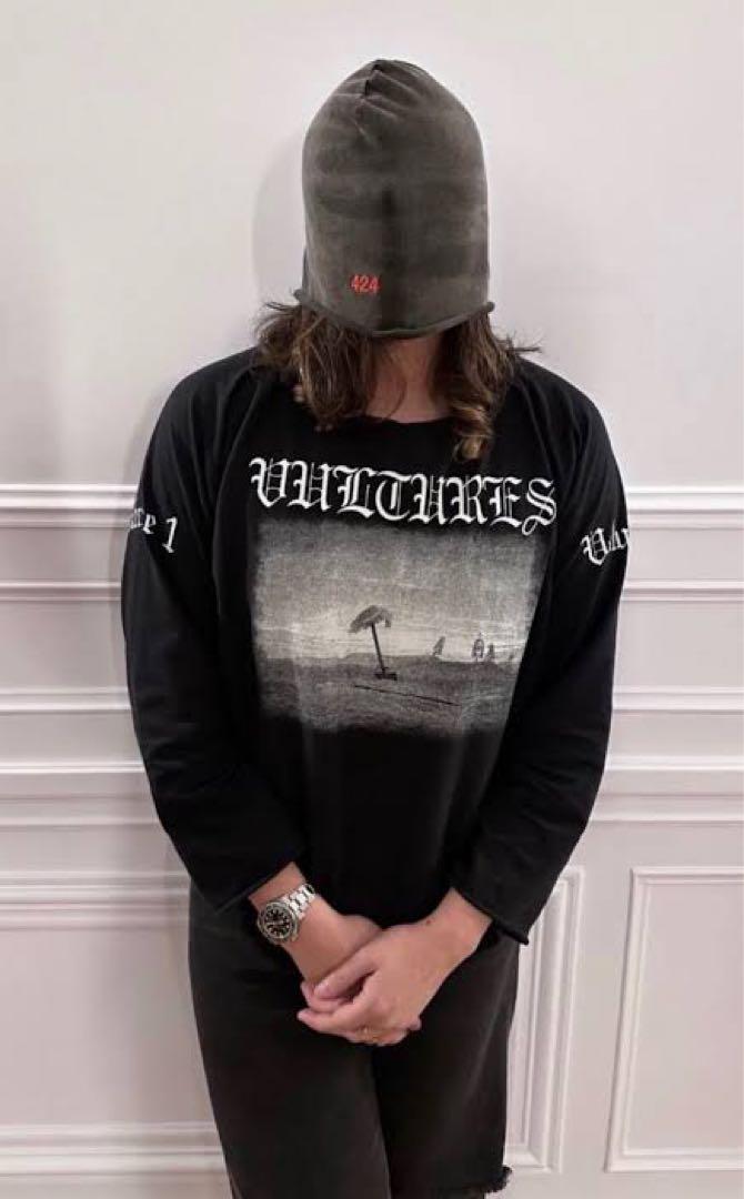 【Yeezy】VULTURES Korea 限定 Tシャツ ★大人気★ Ye & Ty Dolla $ign's Vultures Korea Merch [Release Date