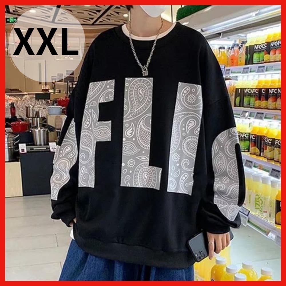 ☆送料無料☆ブラック Tシャツ オーバーサイズ ビックシルエット