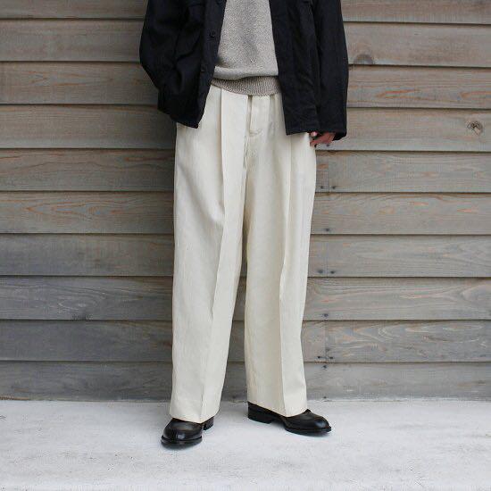 blurhms / Super Wide Easy Slacks ブラームス - スラックス blurhms / Super Wide Easy Slacks ブラームス - スラックス