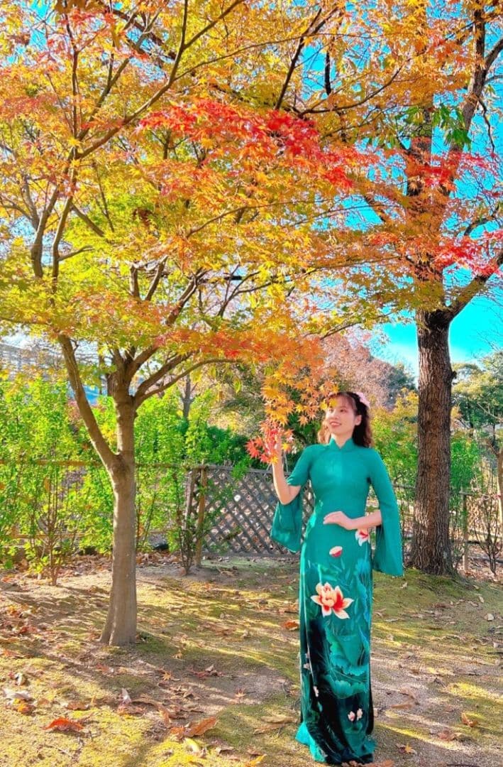 ベトナムのアオザイ ベトナムのアオザイ