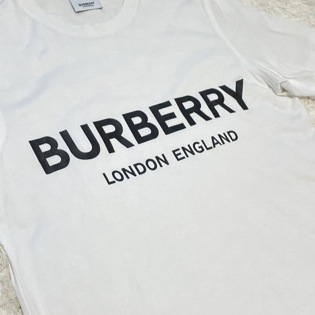 【美品】BURBERRY バーバリー ロゴ Tシャツ　M