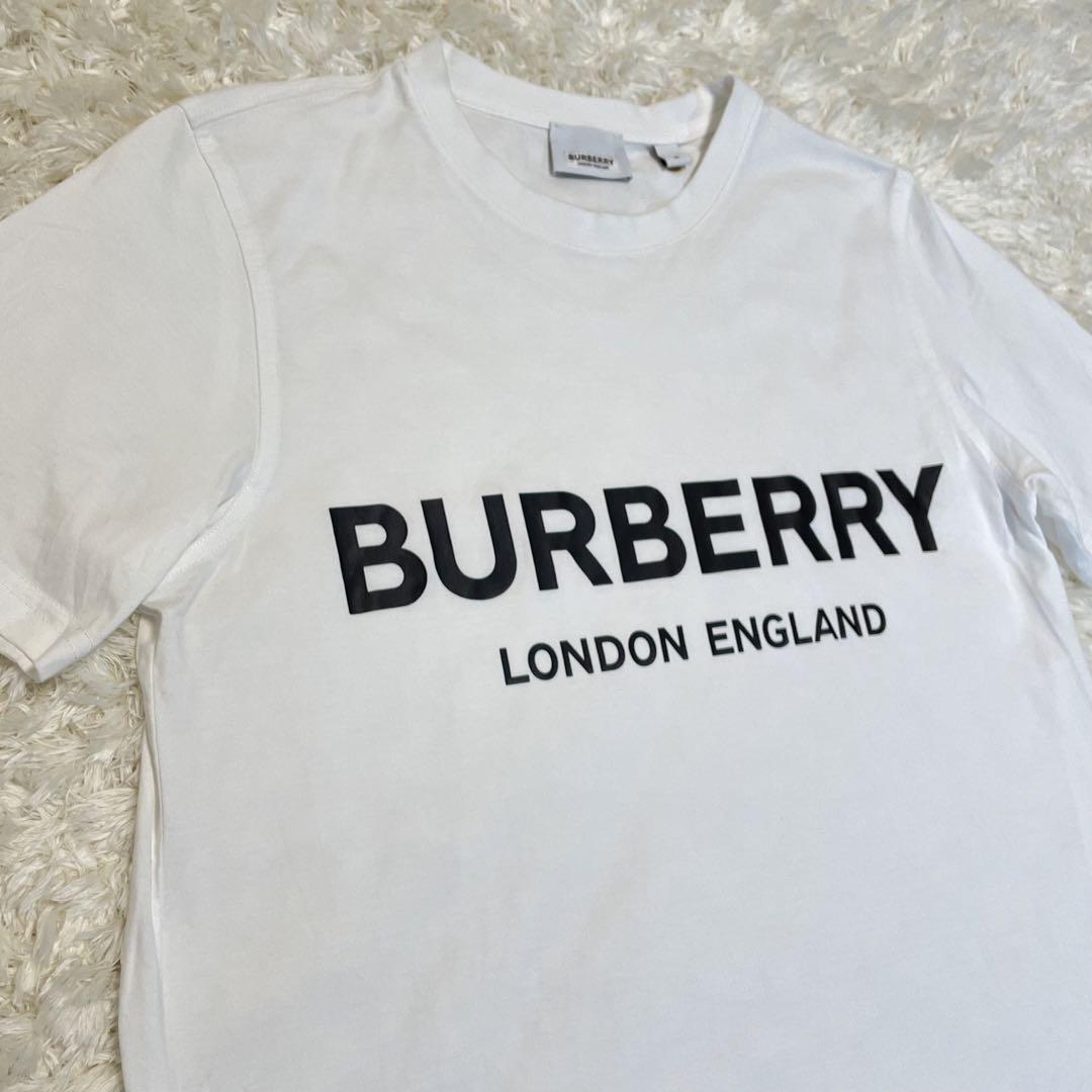 【美品】BURBERRY バーバリー ロゴ Tシャツ　M