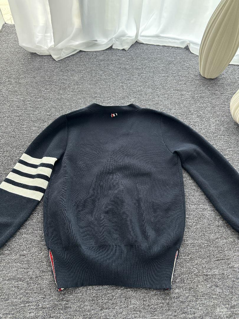 THOM BROWNE/トムブラウン4bar カシミヤ カーディガン セーター
