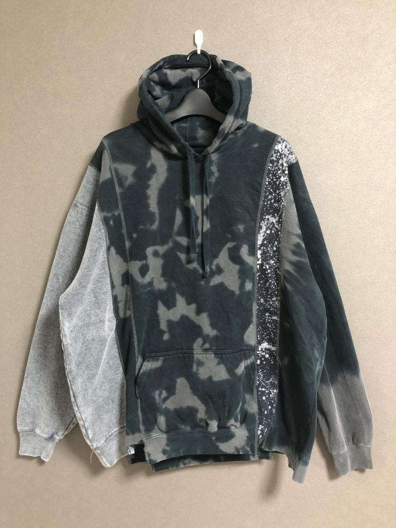 新品 NEEDLES 24AW 5 Cuts 再構築 スウェット パーカー