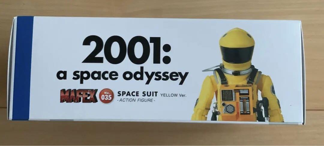 未開封MAFEX SPACE SUIT YELLOW Ver.2001年宇宙の旅アクションフィギュア