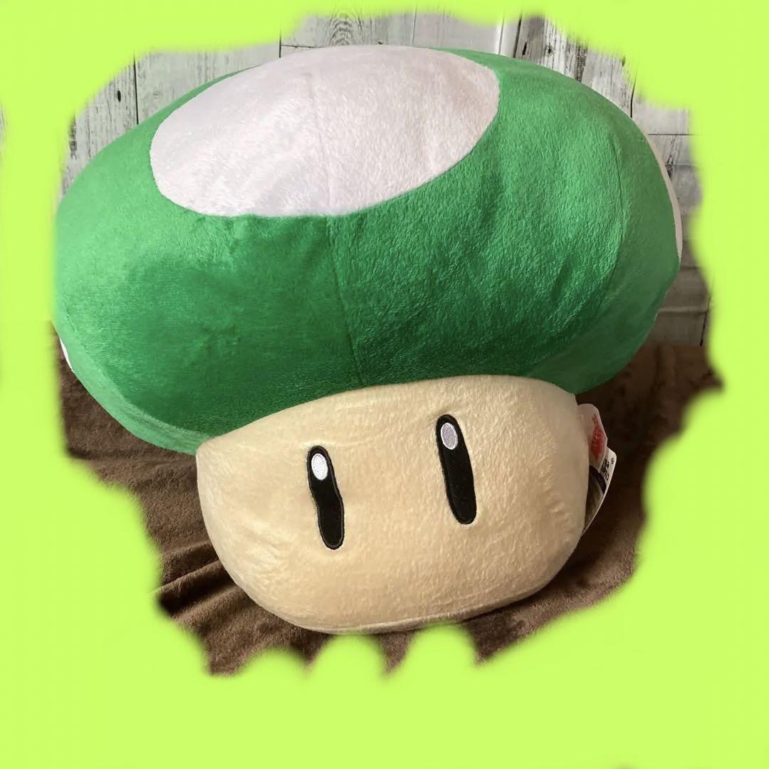 マリオ キノピオ 緑 ぬいぐるみ | Shop at Mercari from Japan