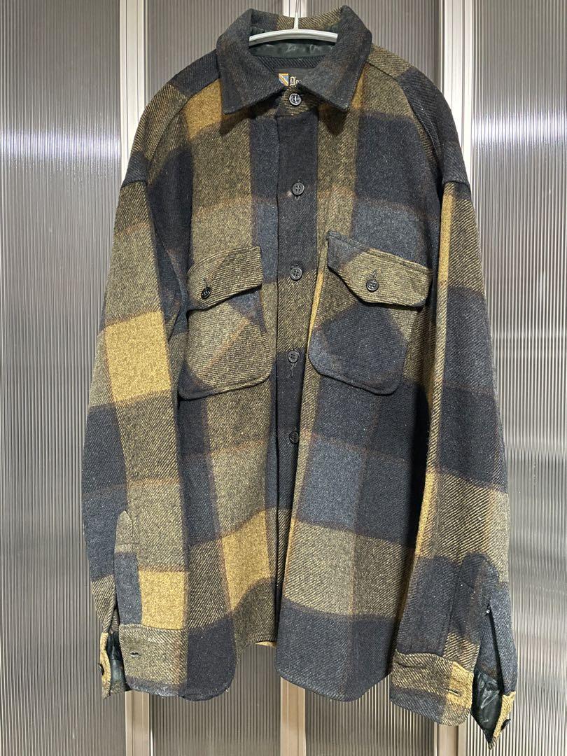 「Darwin」ウールcpoシャツ