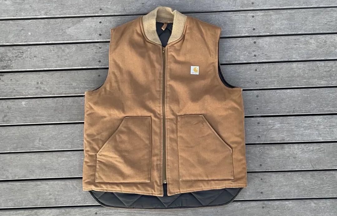 スペシャル　シリアル購入　carhartt ダックベスト　USA supreme