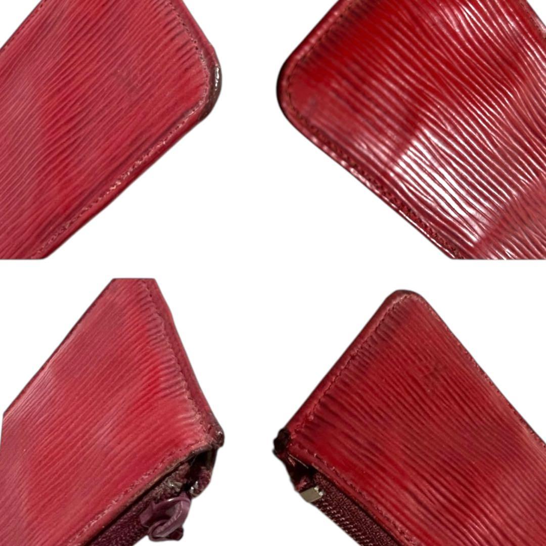 LOUIS VUITTON✨コインケース エピ ポシェットクレ レッド 小銭入れ LOUIS VUITTON✨コインケース エピ ポシェットクレ レッド 小銭入れ