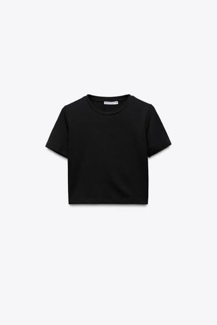 ZARA グロップド Tシャツ - メルカリ