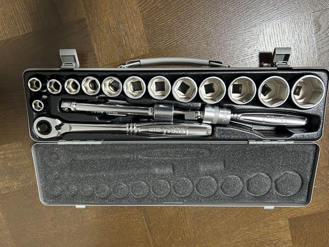 【美品】トネ(TONE) ソケットレンチセット 760MS