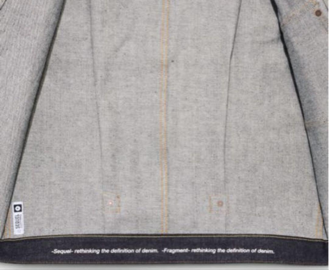 ももさん専用】FRAGMENTxSEQUEL RIGID DENIM JKT - メルカリ