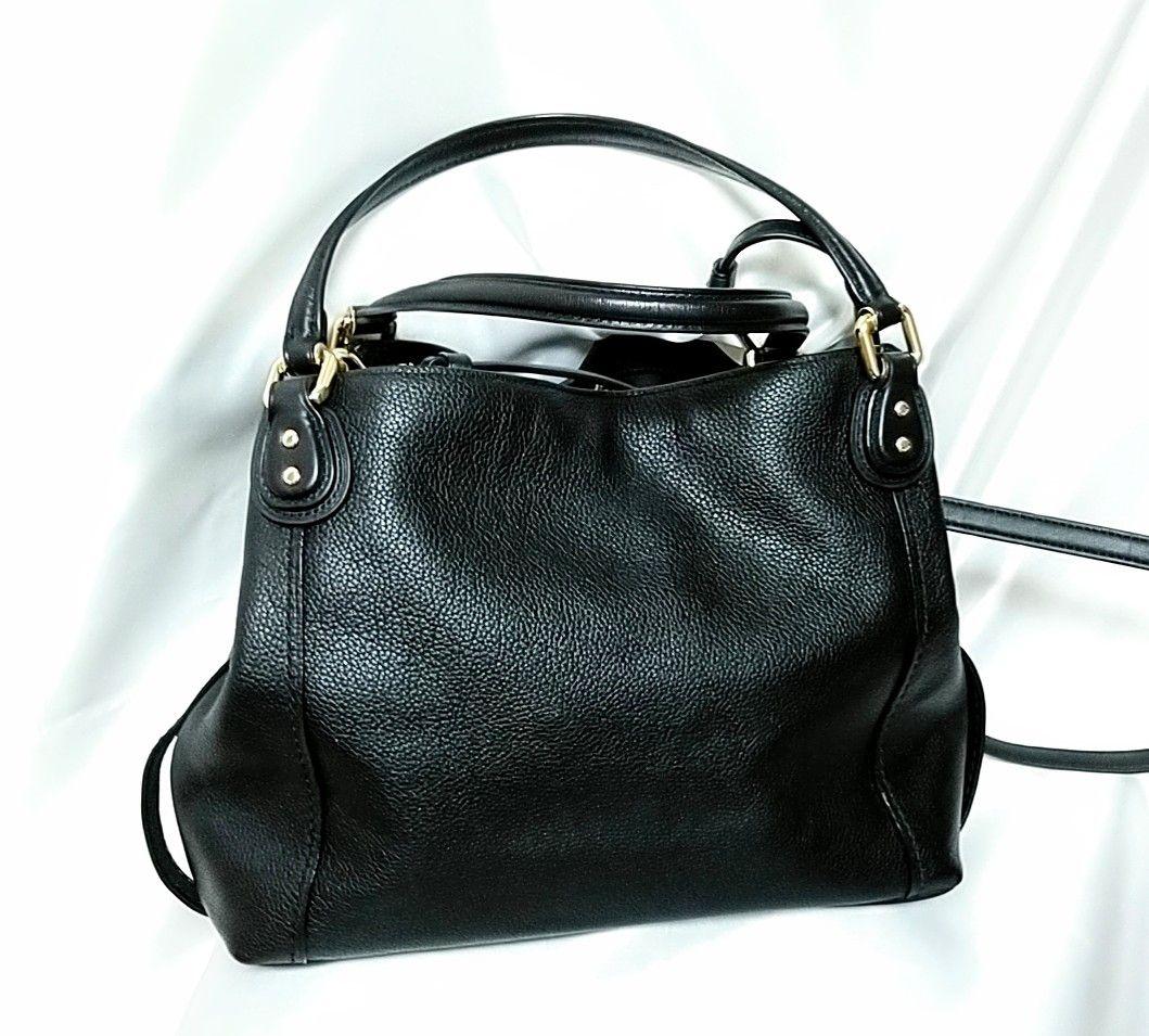新品未使用!!】COACHコーチ柔らか高級レザー2Wayショルダー