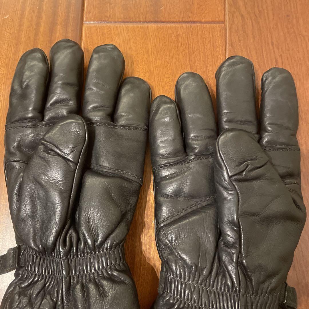 HAWKEYE GLOVE XLサイズ 黒 レザー手袋　米軍　バイカー HAWKEYE GLOVE XLサイズ 黒 レザー手袋 米軍 バイカー