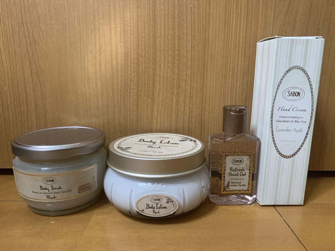 サボン　スクラブ　ハンドクリーム　ボディローション　ハンドジェル　SABON