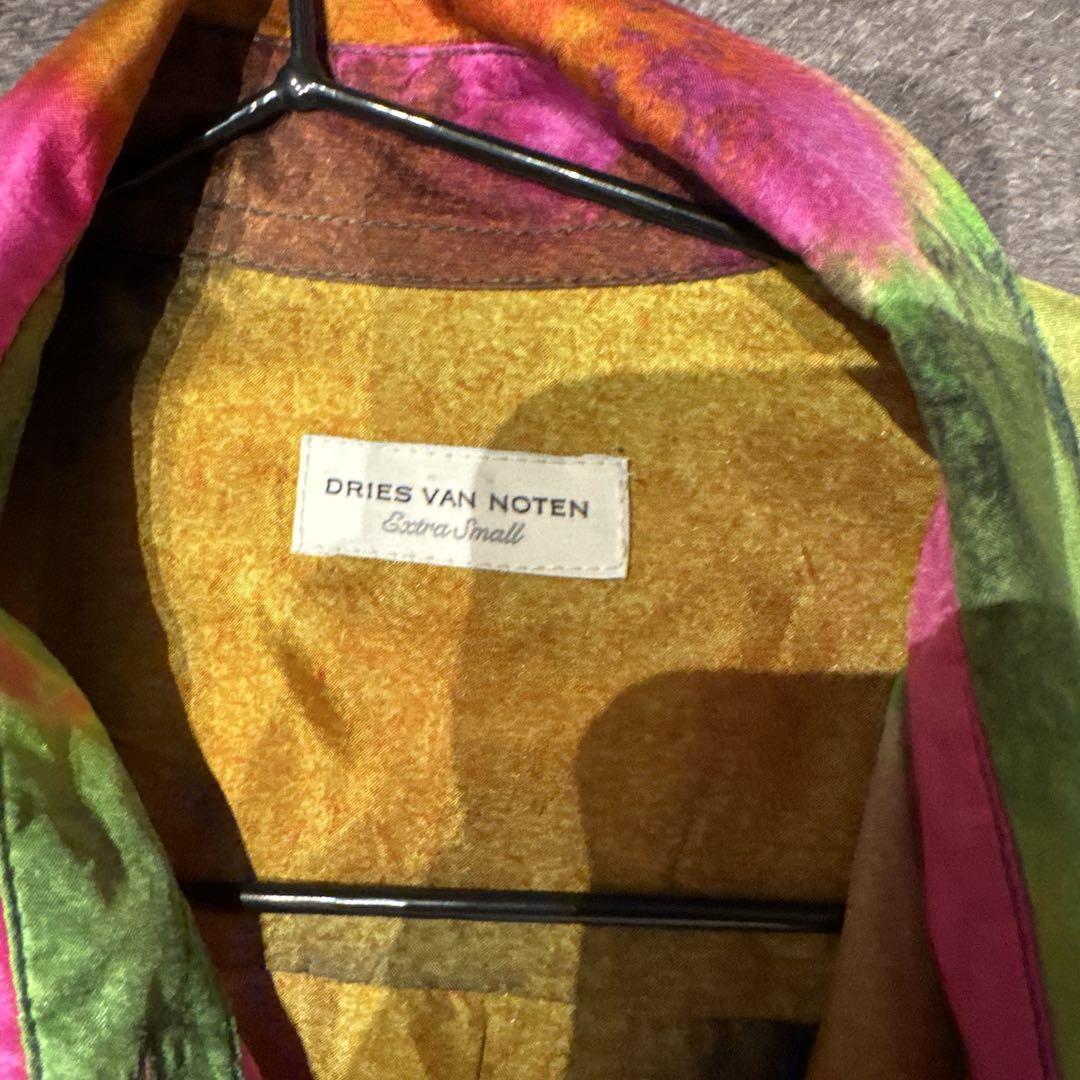 DRIES VAN NOTEN タイダイシャツワンピース XS