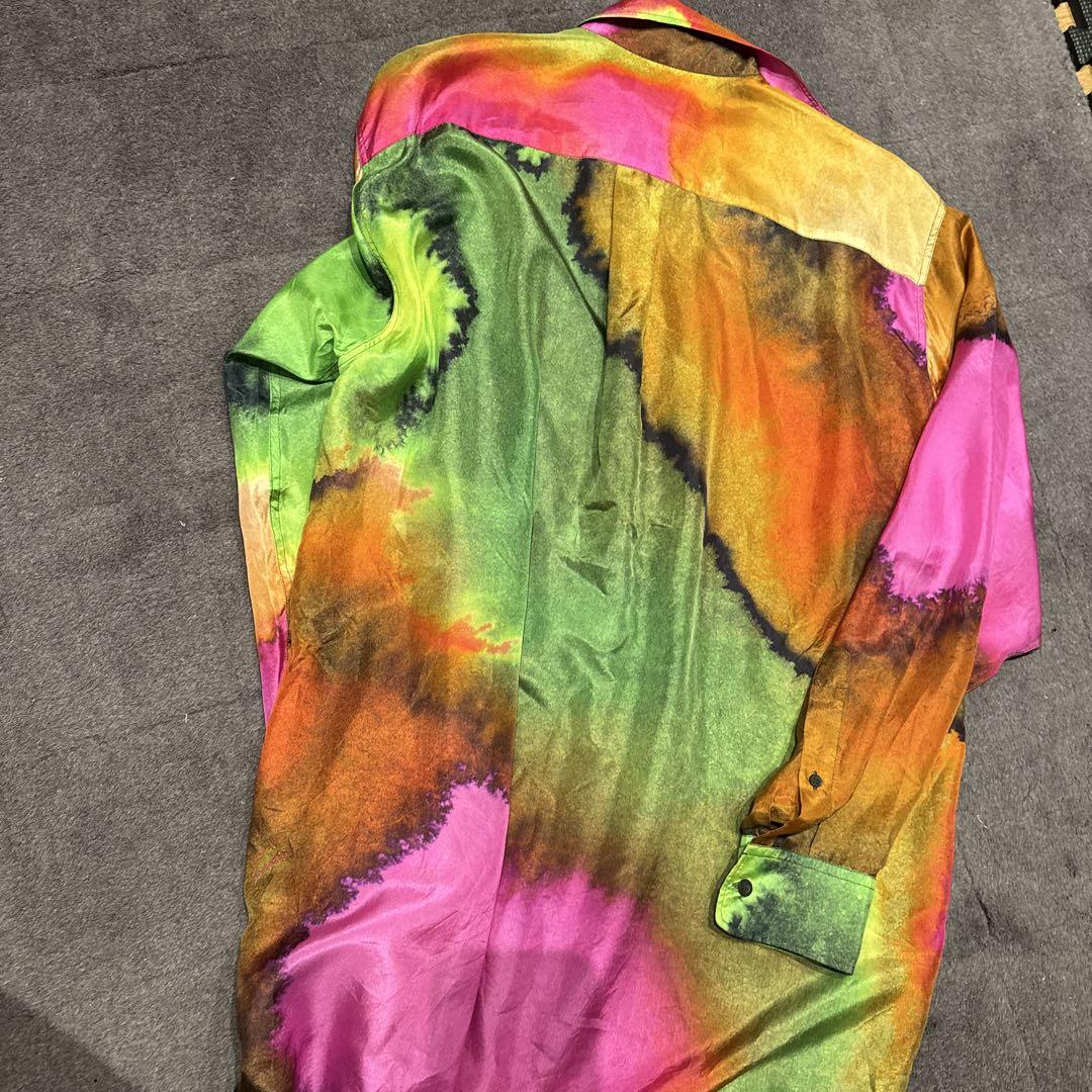 DRIES VAN NOTEN タイダイシャツワンピース XS