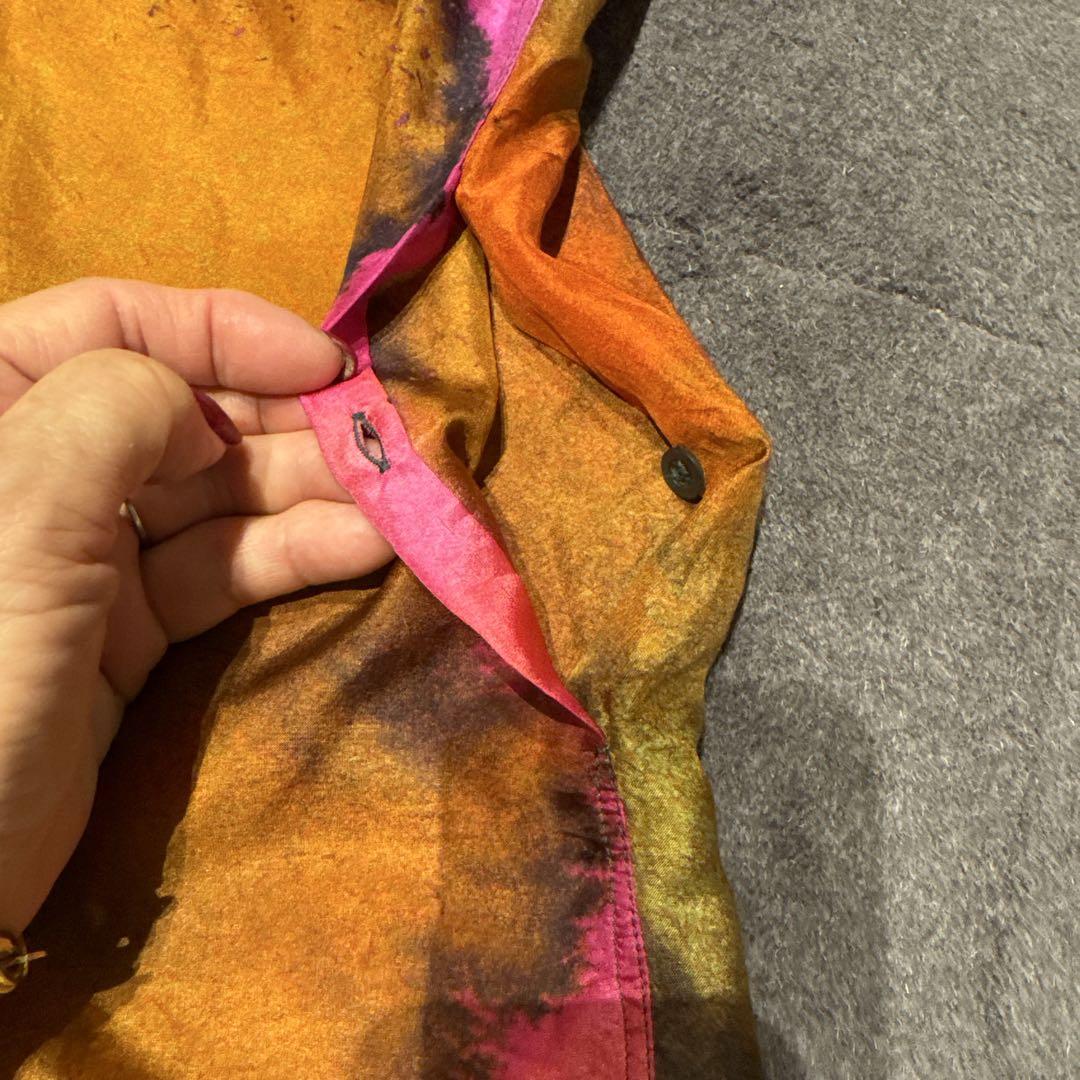 DRIES VAN NOTEN タイダイシャツワンピース XS