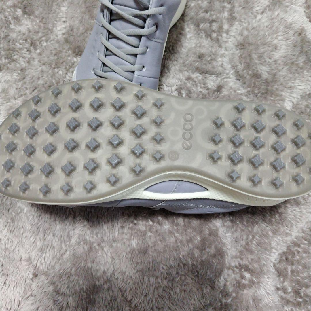 未使用☆ECCO グレー ゴルフシューズ