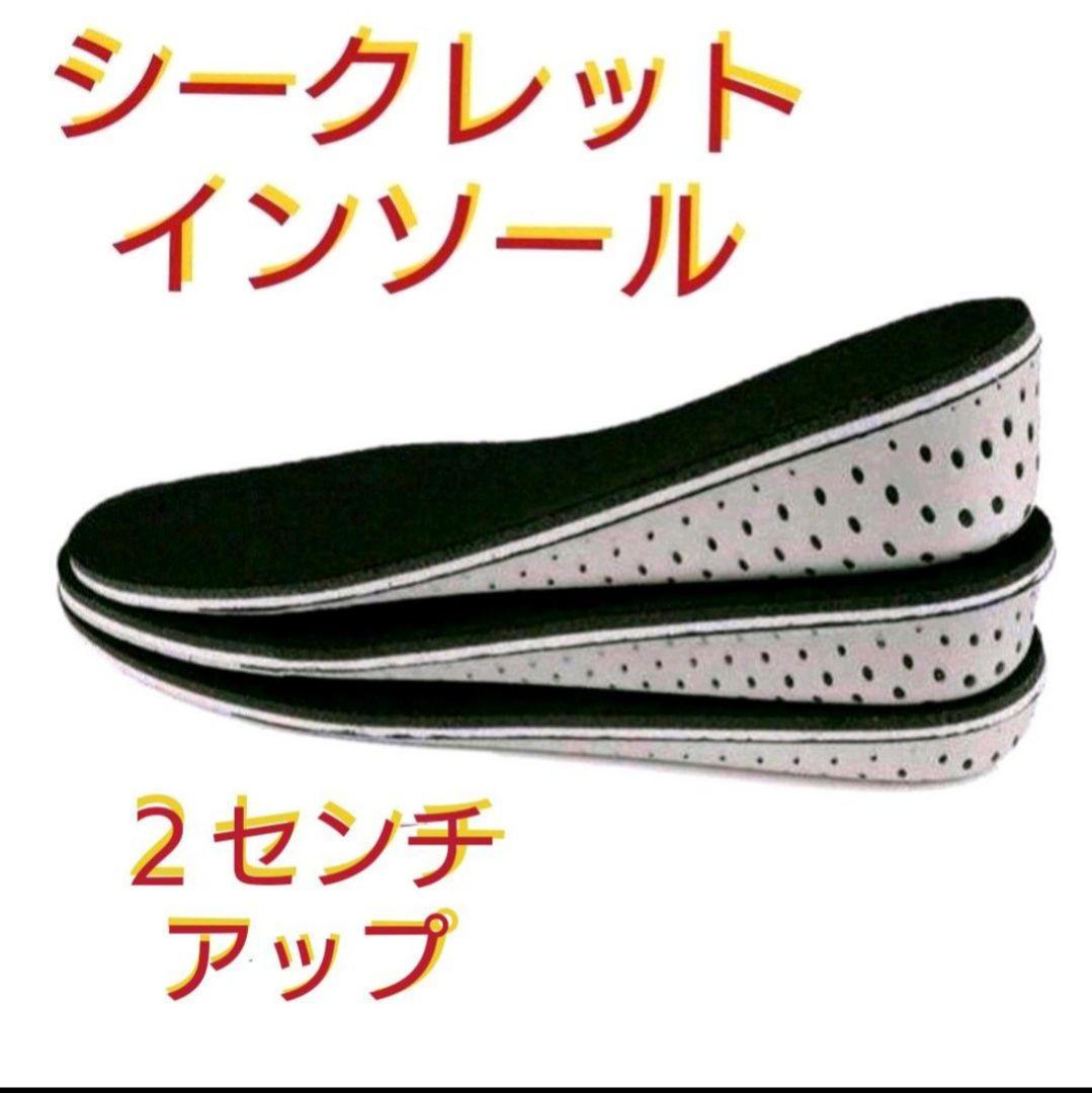★2㎝アップ シークレットインソール インヒール 中敷き メンズ レディース