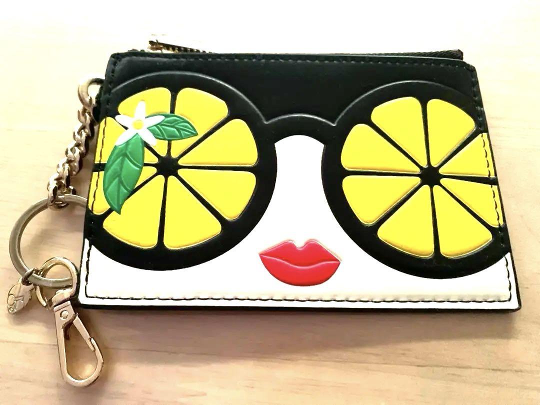 alice + olivia レモンサングラスデザイン カード，コインケース
