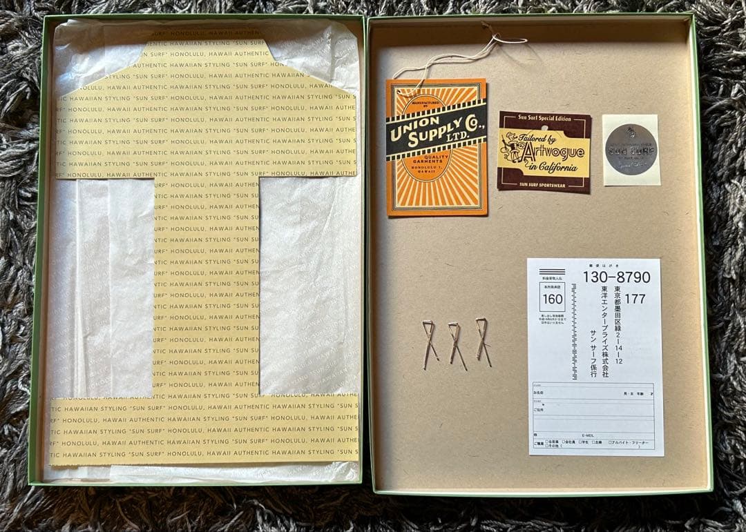 サンサーフアロハ スペシャルエディション UNION SUPPLY CO.LTD