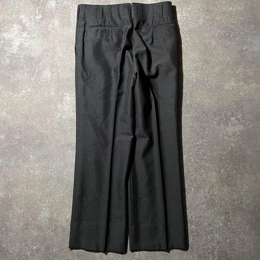 NO.107 【vintage】セットアップ ダブル ピンズ　ネクタイ ブラック