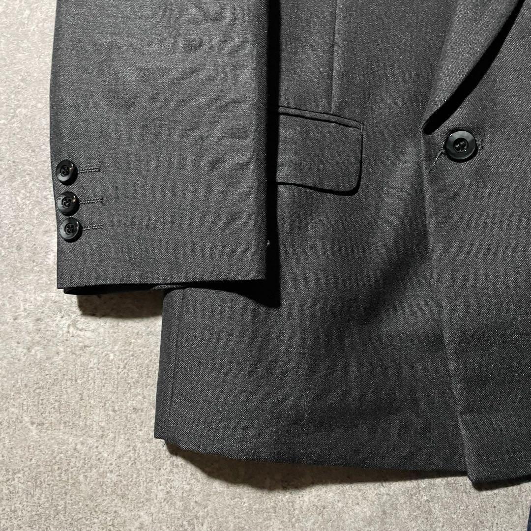 NO.107 【vintage】セットアップ ダブル ピンズ　ネクタイ ブラック