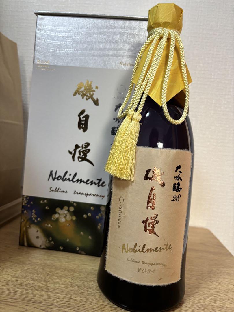 磯自慢 Nobilmente 日本酒 2024検 十四代 新政