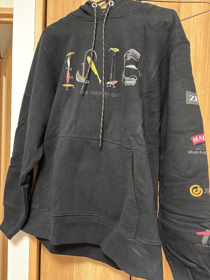 Irie Fishing Club ブラックパーカー 新品未使用 アイリーフィッシングクラブ IRIE FISHING CLUB