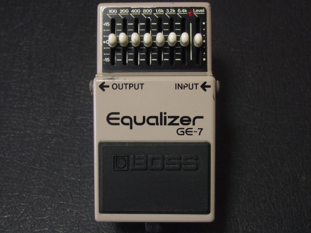 BOSS GE-7 x3 Equalizer イコライザー GE7