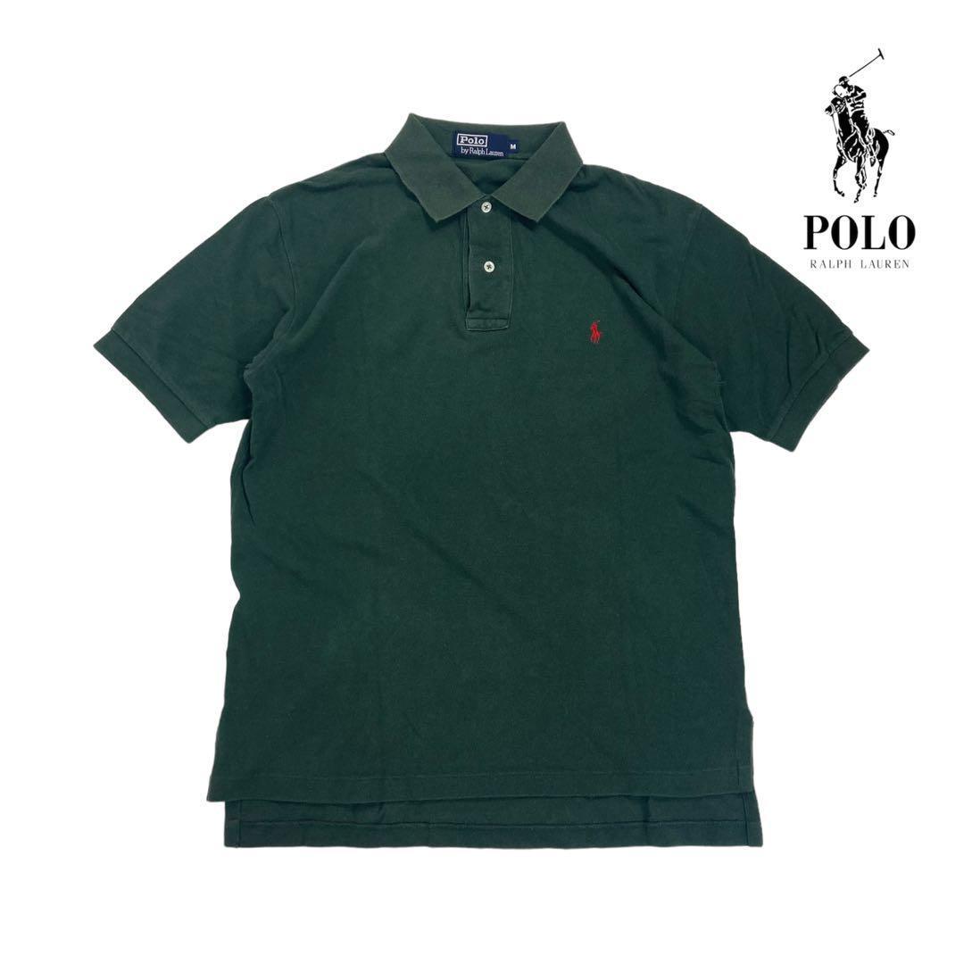 04M662◯ Polo by RalphLauren グリーン 半袖ポロシャツ
