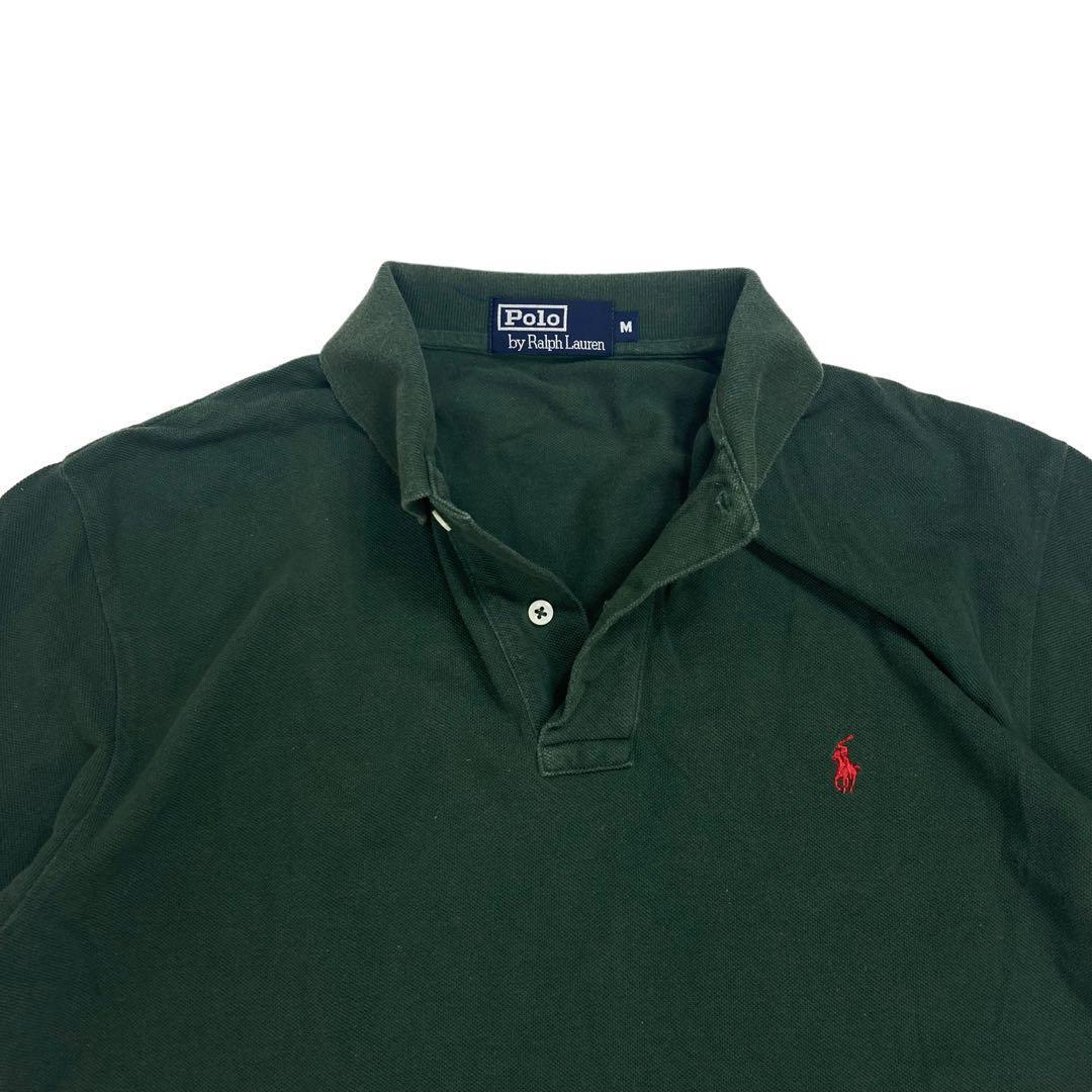 04M662◯ Polo by RalphLauren グリーン 半袖ポロシャツ
