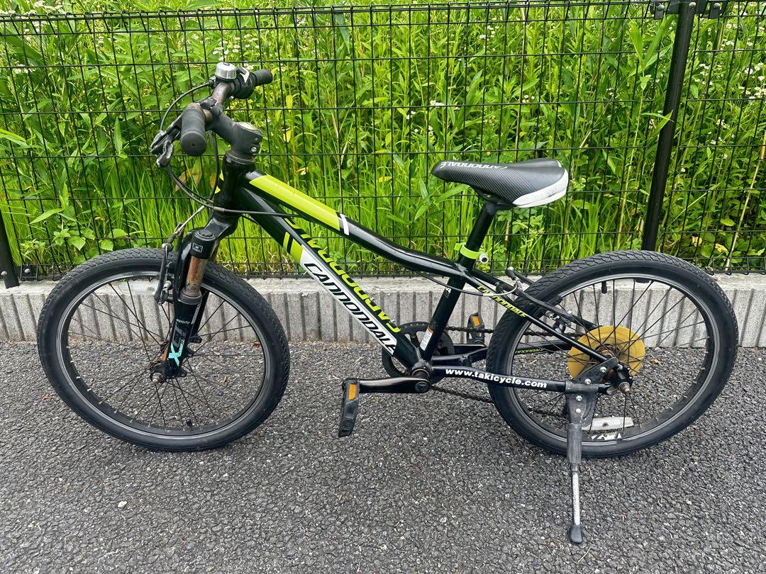 【引き取り限定】キャノンデール　キッズ自転車　20インチ