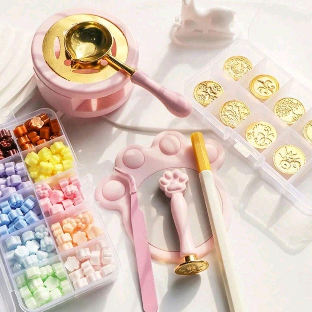 【新品】シーリングワックスSET♡ピンク