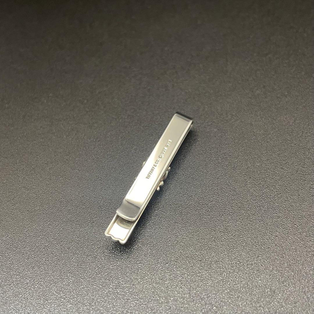 Tiffany silver925 クロスアートライン ネクタイピン タイバー