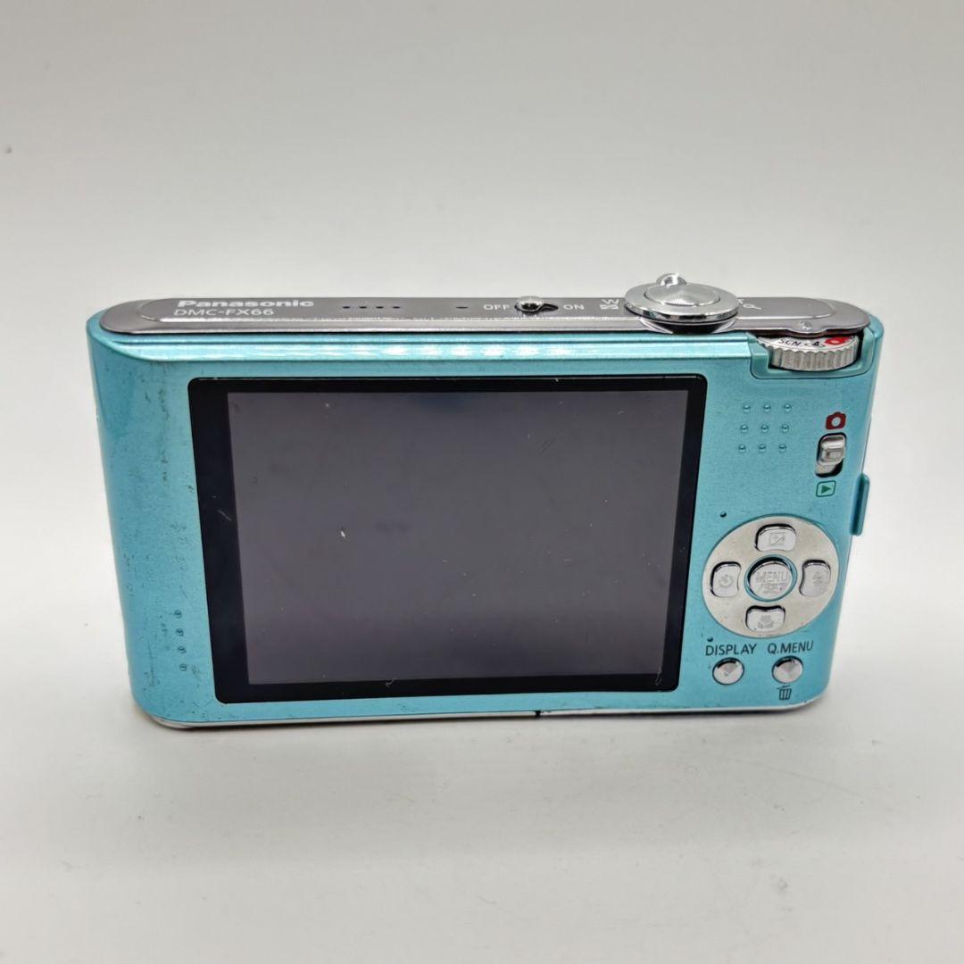 【まとめ買い】 DMC-FX66 LUMIX Panasonic ブルー メルカリ - 新品バッテリー付 デジタルカメラ