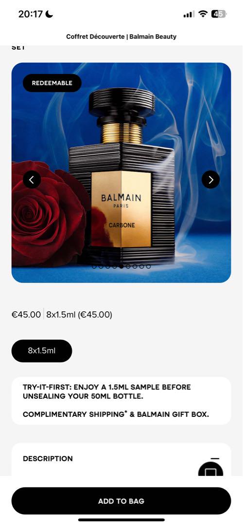 Miss Balmain BALMAIN 香水 2サイズセット kousuiandco_bam001-040